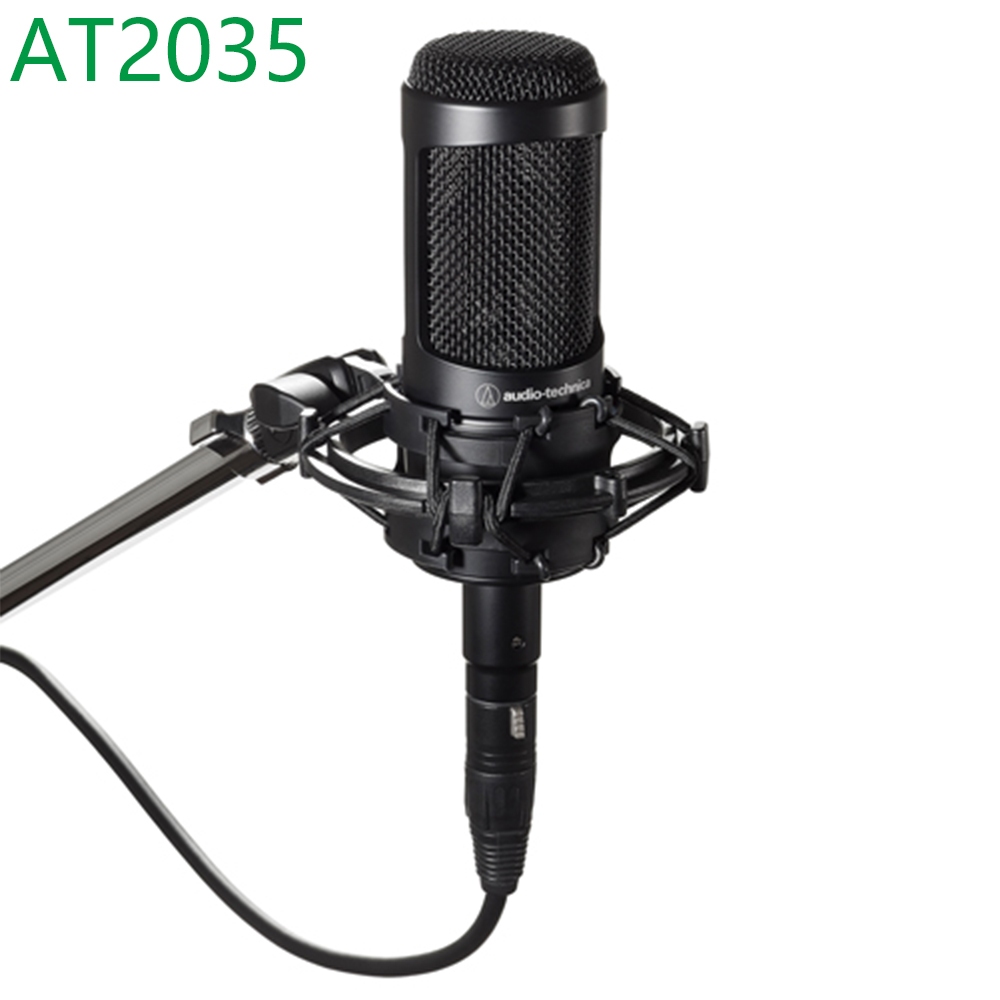 Audio-technica Micro Thu Âm at2035 Có Dây Chuyên Nghiệp