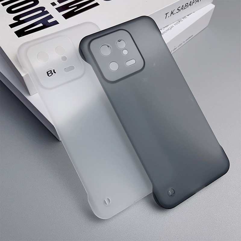 Ốp điện thoại Cứng Mờ Không Khung Cho XiaoMi 14 13 Ultra 13T POCO X6 F5 F6 Pro Redmi Note 11 12 13 Pro Plus Slim Frosted Matte Matte Ốp điện thoại PC