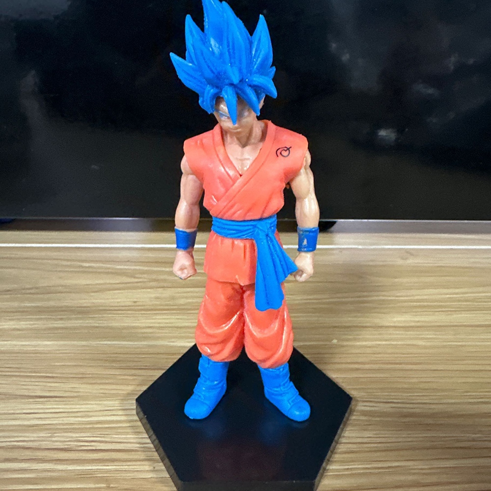 Mô Hình Đồ Chơi Nhân Vật super saiyan goku vegeta Friendza videl 4 Kiểu Dáng 15cm