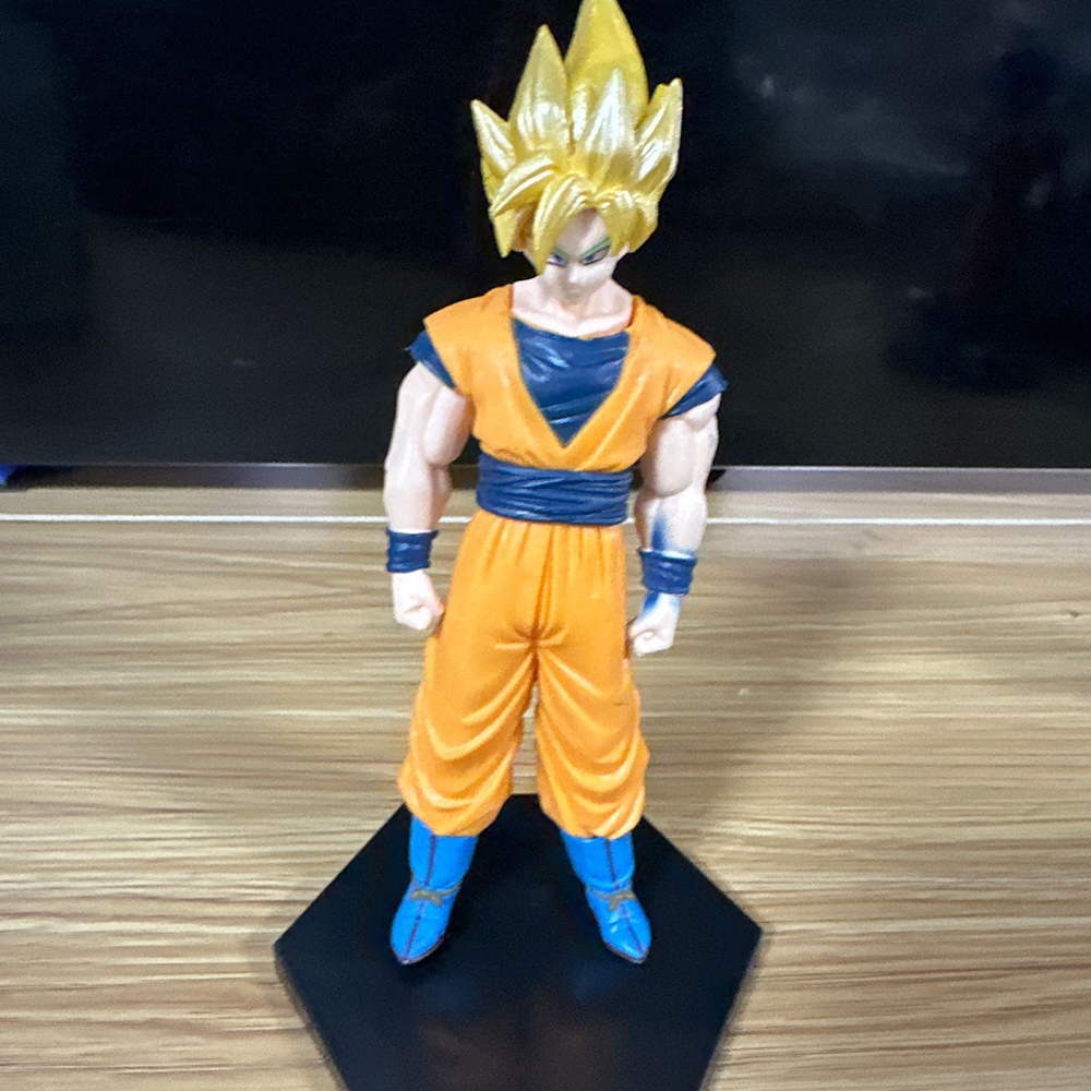 Mô Hình Đồ Chơi Nhân Vật super saiyan goku vegeta Friendza videl 4 Kiểu Dáng 15cm