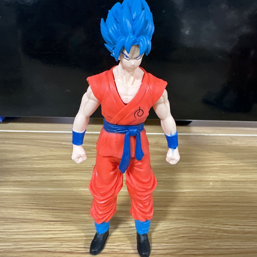 Mô Hình Đồ Chơi Nhân Vật super saiyan goku vegeta Friendza videl 4 Kiểu Dáng 15cm