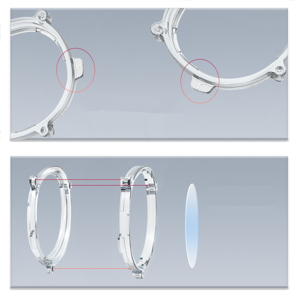 Khung Bảo Vệ Mắt Kính Từ Tính Cho meta quest 3 vr quest 3