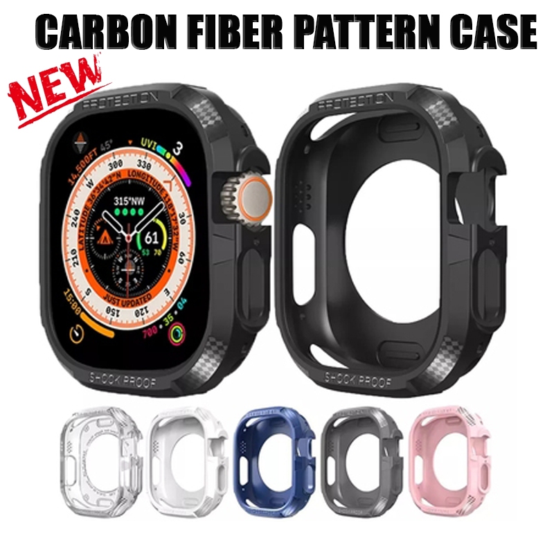 Ốp Bảo Vệ Bằng TPU Dành Cho Apple watch 44mm 40mm 45mm 41mm 8 se 6 5 3 iWatch 7