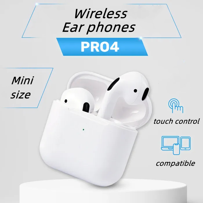 Tai Nghe tws pro4 bluetooth 5.0 Không Dây Cho android Và xiaomi