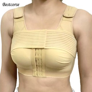 Bestcorse XXS XS ban đầu nâng ngực áo ngực hỗ trợ hút mỡ may cho sau khi phẫu thuật sau phẫu thuật Áo ngực phẫu thuật cố định ngực Shapewear phụ nữ mỏng hơn Corset cỡ lỡn