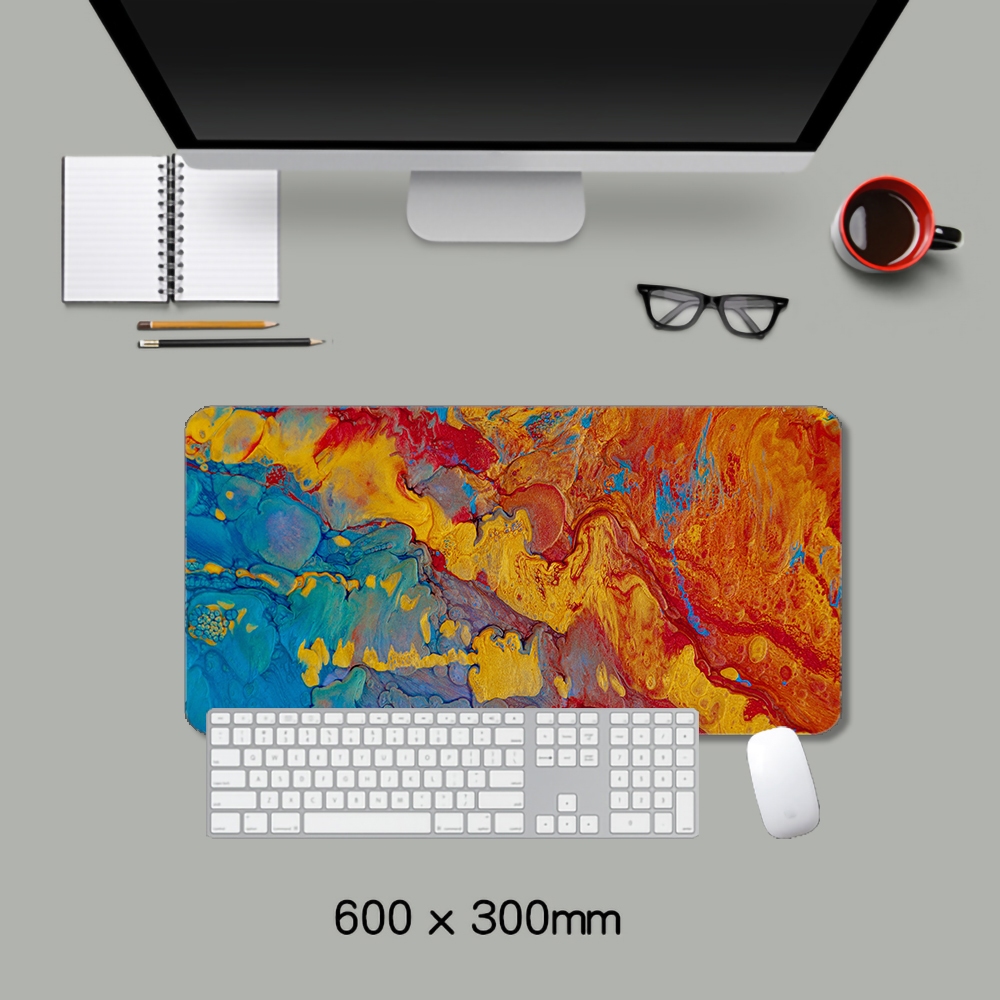 Tranh Sơn Dầu Hình Con Chuột Đá Cẩm Thạch