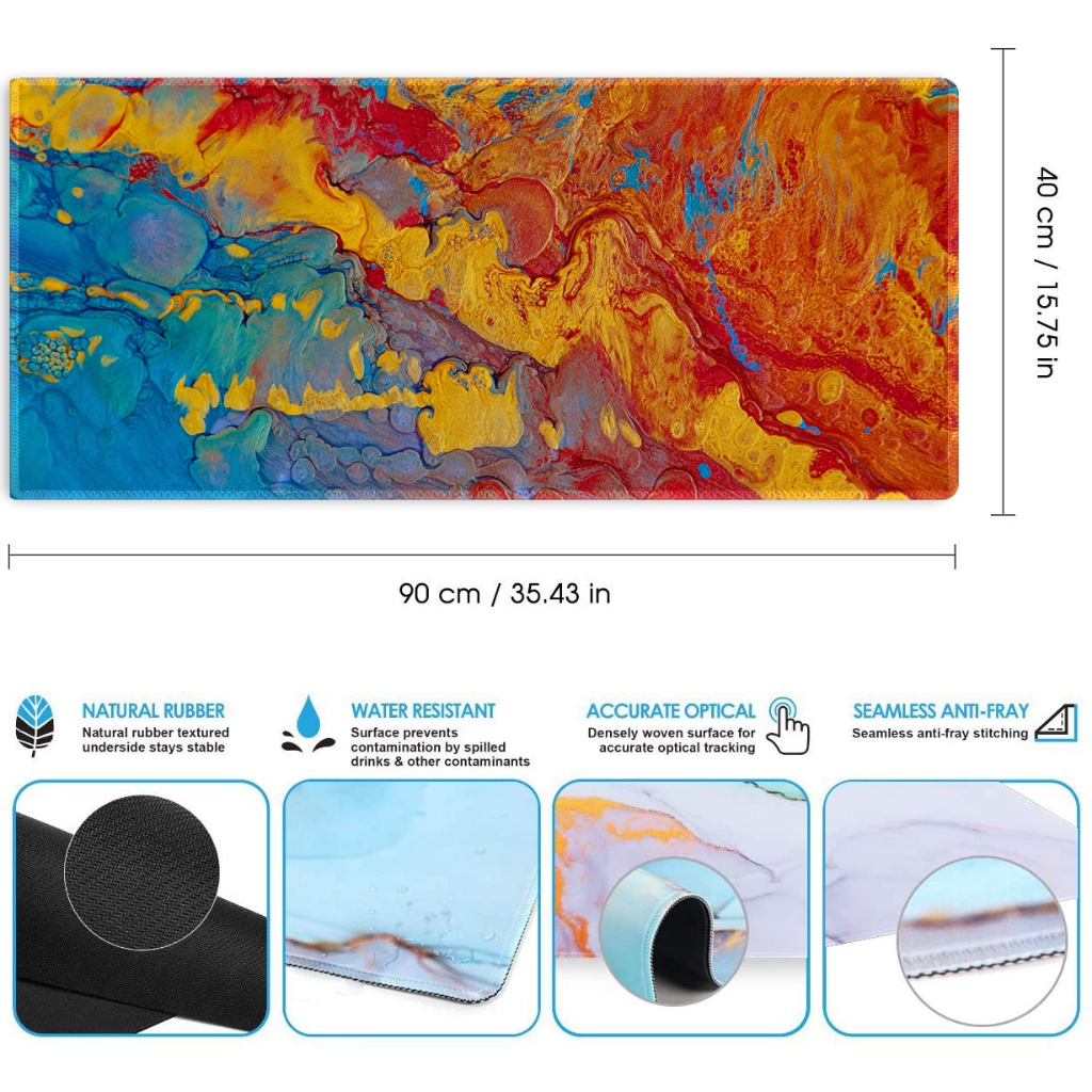 Tranh Sơn Dầu Hình Con Chuột Đá Cẩm Thạch