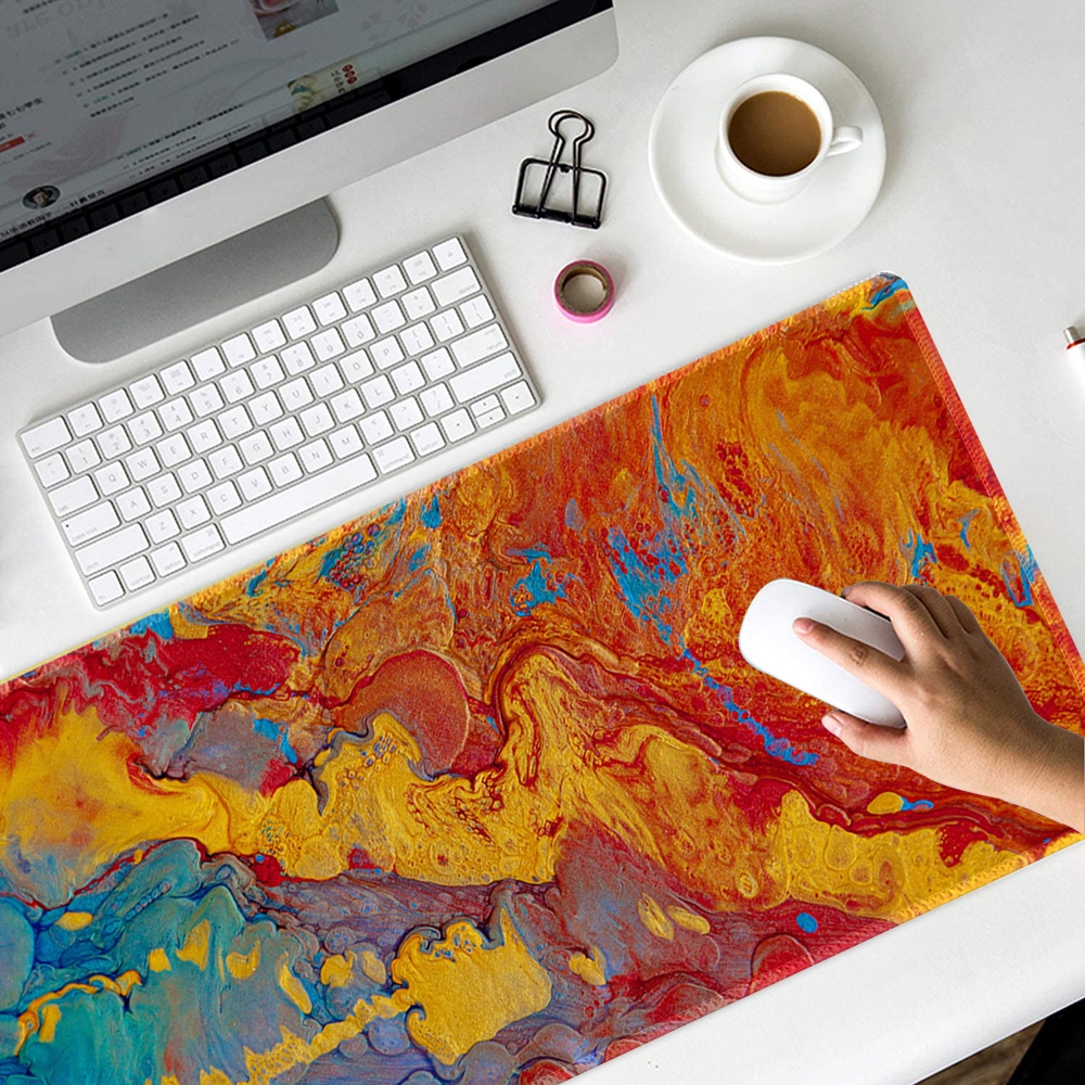 Tranh Sơn Dầu Hình Con Chuột Đá Cẩm Thạch