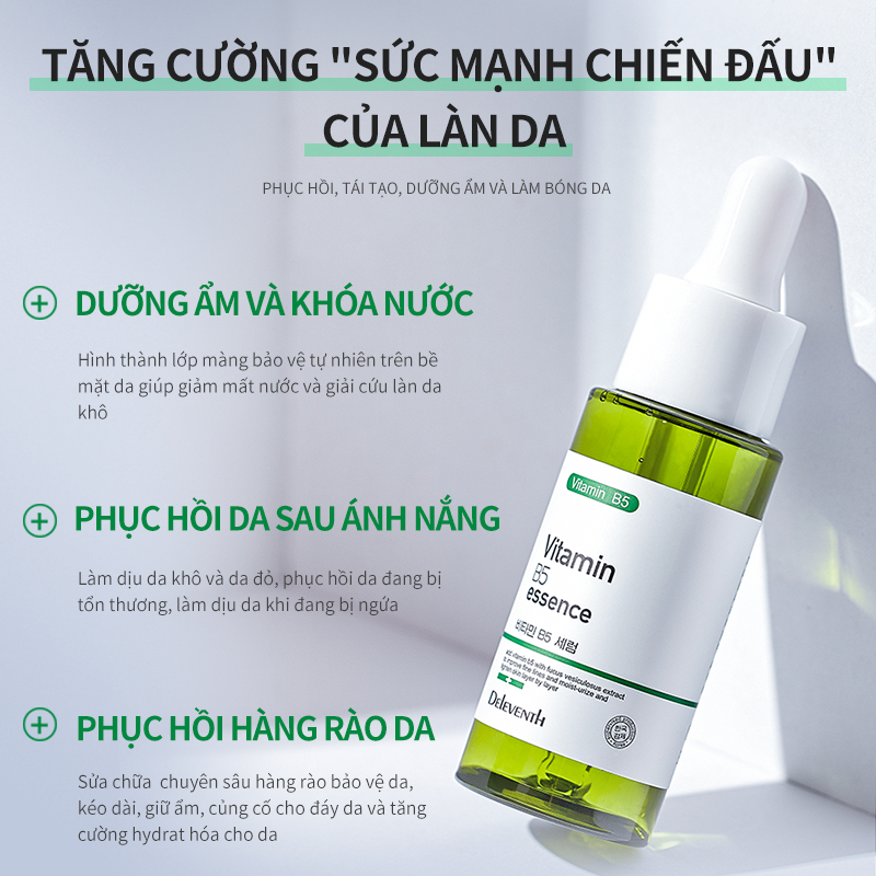 DEleventh vitamin B5 serum dưỡng ẩm, chống dị ứng, phục hồi sau nắng 30ml