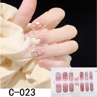 Thời Trang Miếng Dán Trang Trí Móng Tay Chống Thấm Nước Thiết Kế Dễ Thương