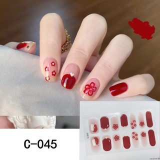 Thời Trang Miếng Dán Trang Trí Móng Tay Chống Thấm Nước Thiết Kế Dễ Thương