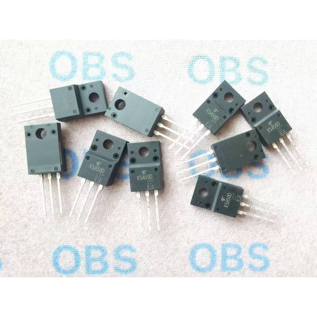 ((10 Chiếc) Ống Hiệu Ứng Trường K5A50D TK5A50D TO-220F