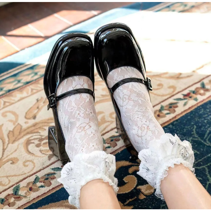 UETEEY dép đế cao giày búp bê dép sandal nữ giày  nữ  Phối màu tinh tế Chống thấm nước Tinh tế Đáng yêu FLF23000IH 41Z231008