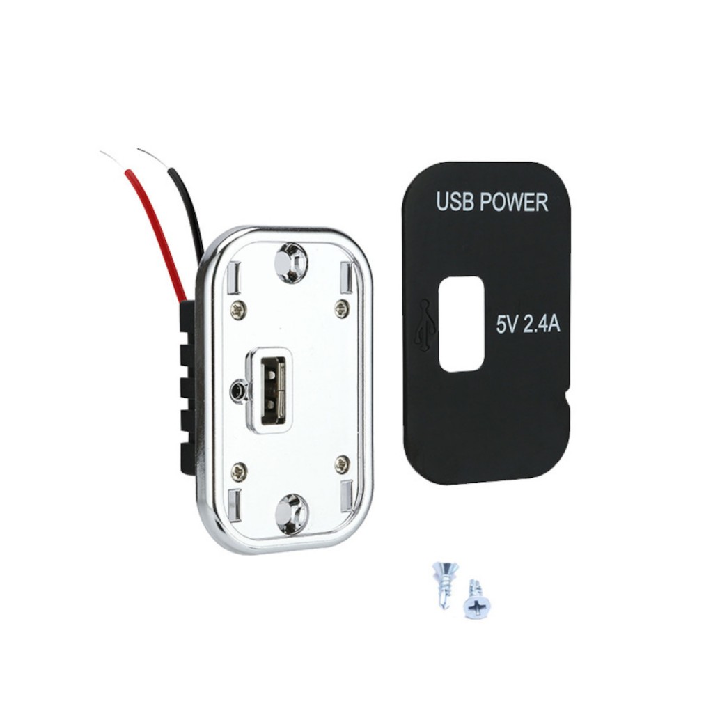 Ổ CắM SạC 5v 2.4a Cho Xe Hơi / Xe MáY / Xe TảI rv