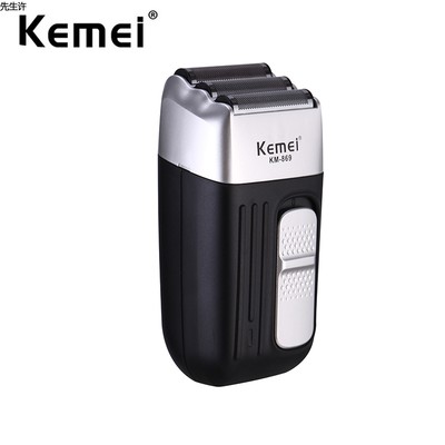Kemei Máy Cạo Râu 3 Lưỡi Dao Cạo Râu Điện Tử Có Thể Sạc Lại Cho Nam