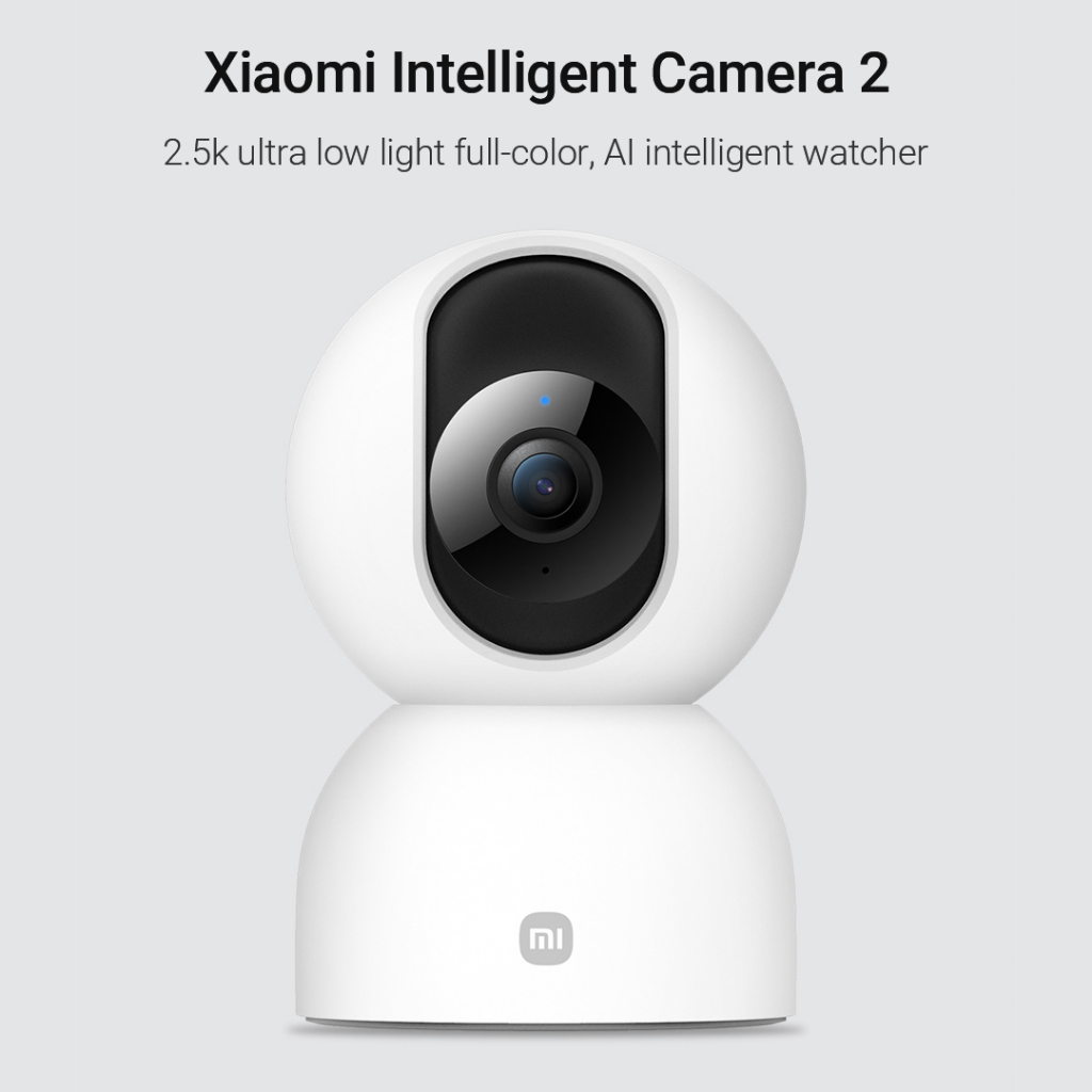 Camera Thông Minh Xiaomi Youpin 2K Yuntai Phiên Bản 4 Triệu Pixels 360 Siêu Nhẹ Có Thể Tháo Rời Hệ Thống An Ninh Gia Đình