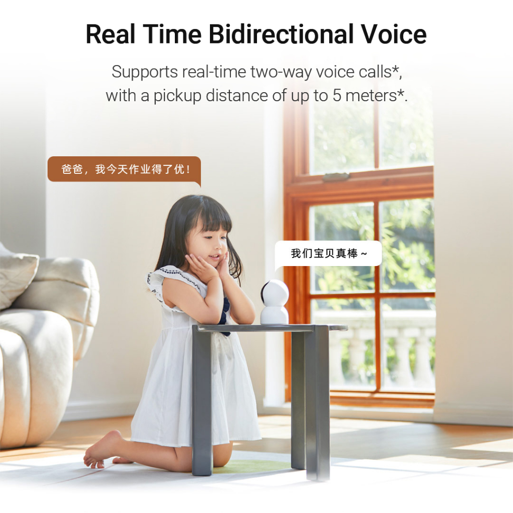 Camera Thông Minh Xiaomi Youpin 2K Yuntai Phiên Bản 4 Triệu Pixels 360 Siêu Nhẹ Có Thể Tháo Rời Hệ Thống An Ninh Gia Đình