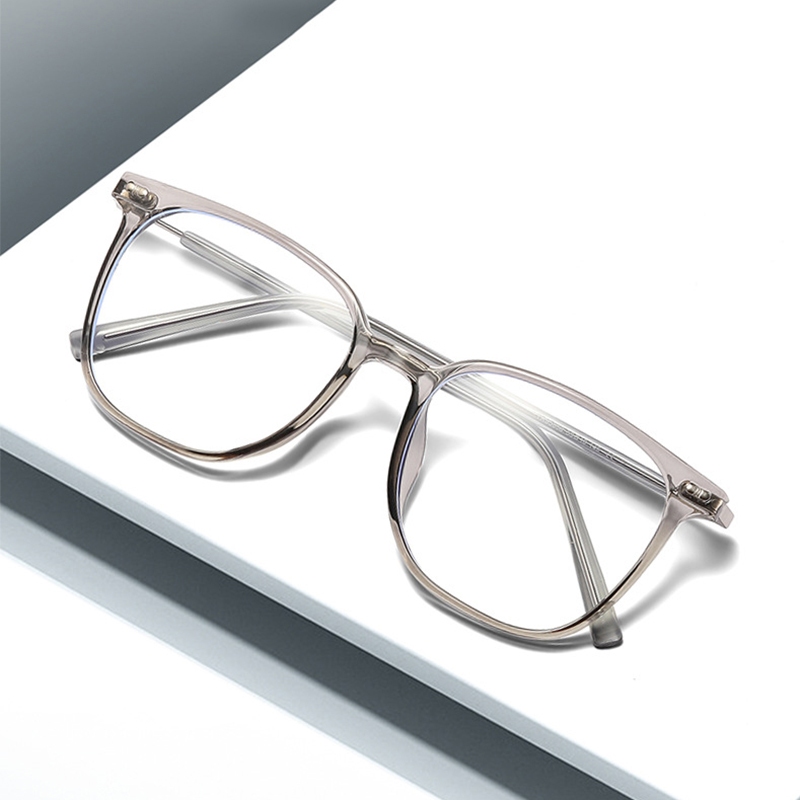 Roza Kính Mắt Gọng Đa Giác Chống Ánh Sáng Xanh Thời Trang unisex ae1617