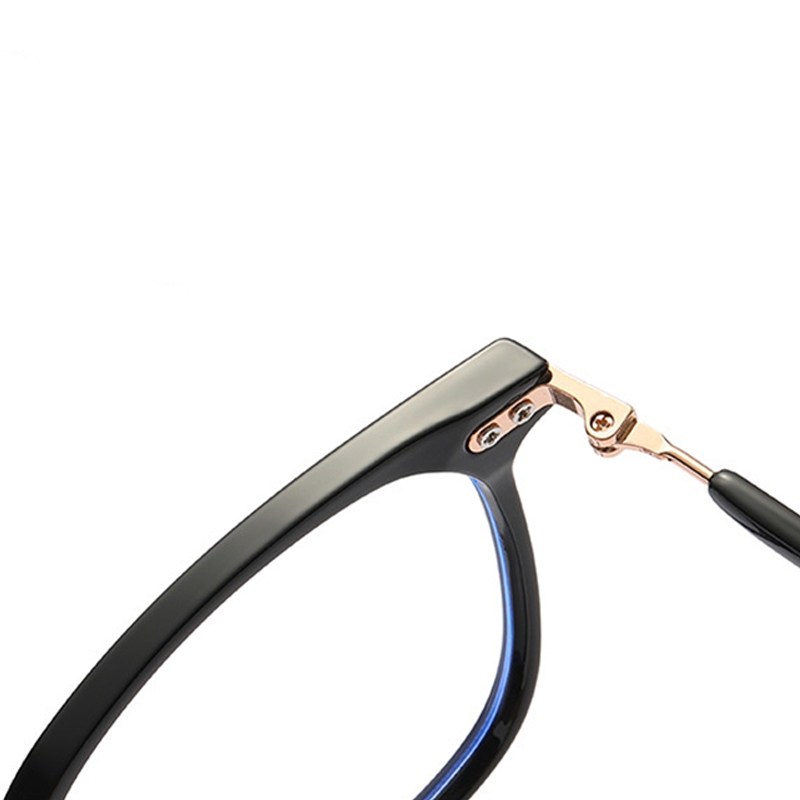 Roza Kính Mắt Gọng Đa Giác Chống Ánh Sáng Xanh Thời Trang unisex ae1617