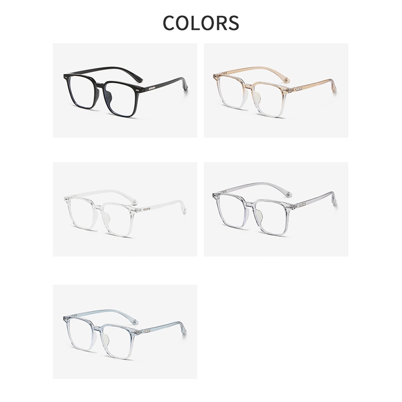 Roza Kính Mắt Gọng Đa Giác Thời Trang unisex ae1616