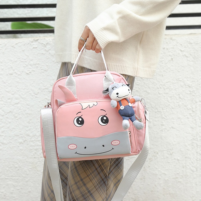 Mới Balo Đa Năng Cỡ Lớn In Họa Tiết Hoạt Hình Dễ Thương Cho Mẹ Và Bé