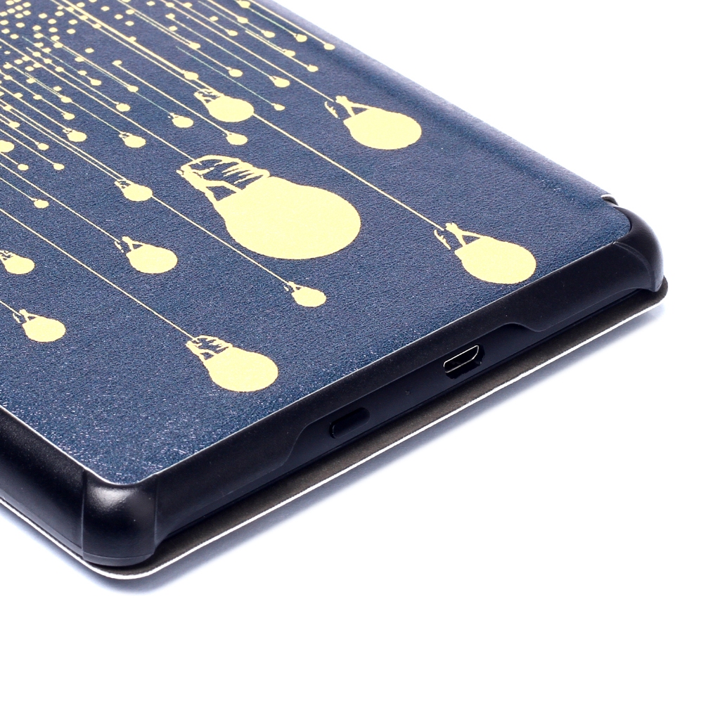 Máy đọc sách điện tử cầm tay Flip Stand Case Thời trang hoa văn PU da bìa vỏ cho Amazon kindle 10th generation 2019 kindle youth lite 6.0inch  Ốp