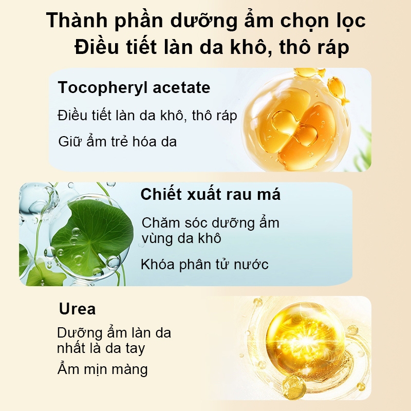 Kem dưỡng da tay Kem làm trắng tay 300g phục hồi da chân tay dưỡng ẩm da ngừa khô da nứt nẻ xóa nếp nhăn làm trắng nhanh