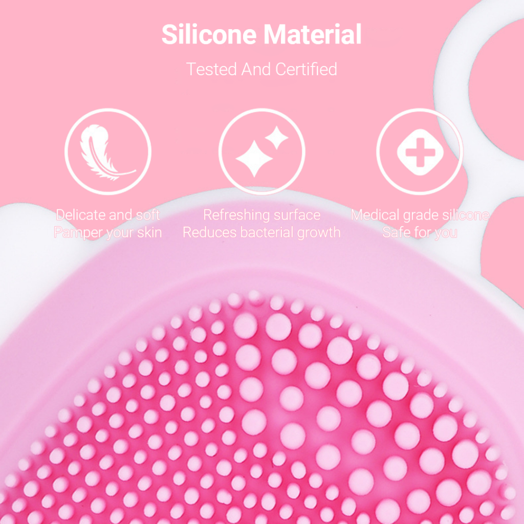 Máy rửa mặt XIAOMI YOUPIN Xiaomi Youpin 3 life bằng silicon sử dụng sóng siêu âm làm sạch lỗ chân lông chăm sóc da mặt