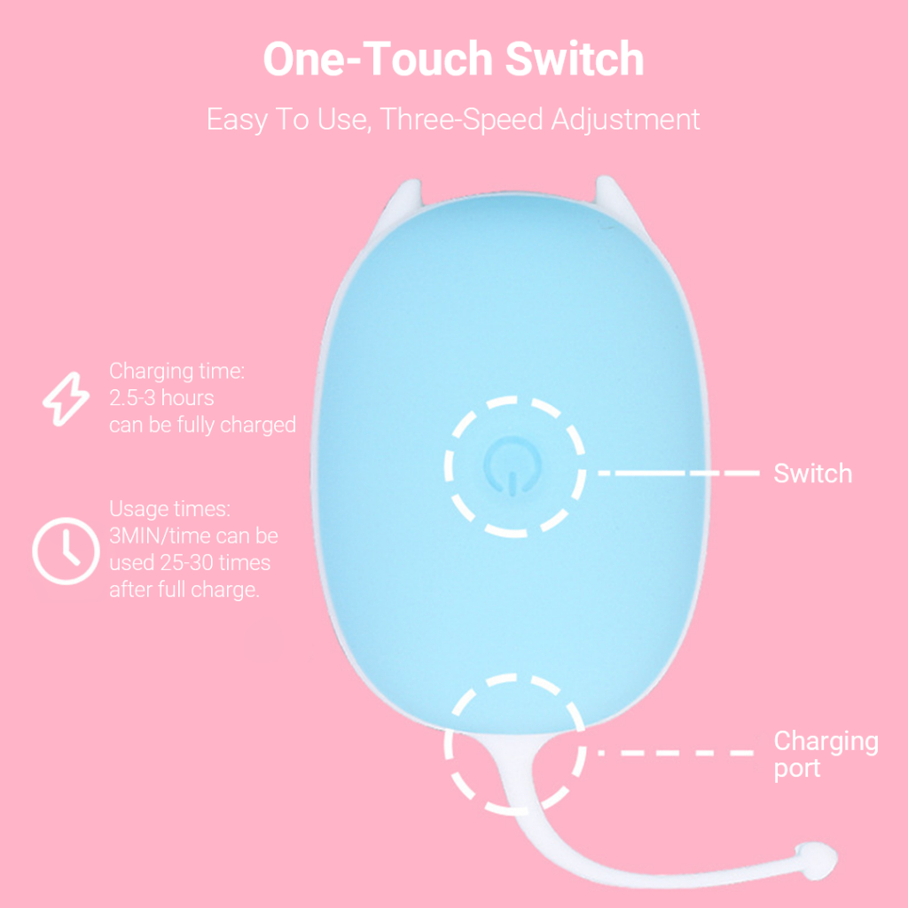 Máy rửa mặt XIAOMI YOUPIN Xiaomi Youpin 3 life bằng silicon sử dụng sóng siêu âm làm sạch lỗ chân lông chăm sóc da mặt