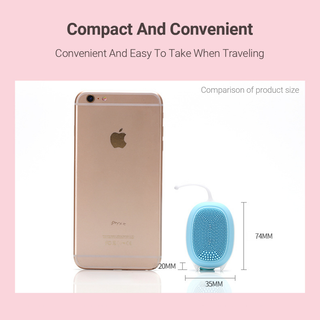 Máy rửa mặt XIAOMI YOUPIN Xiaomi Youpin 3 life bằng silicon sử dụng sóng siêu âm làm sạch lỗ chân lông chăm sóc da mặt