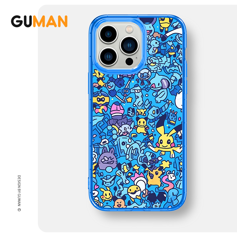 Ốp lưng GUMAN mềm chống sốc ngầu dễ thương đẹp Cho iPhone 15 14 13 12 11 Pro Max SE 2020 X XR XS ip 8 7 Plus kute xyb2577