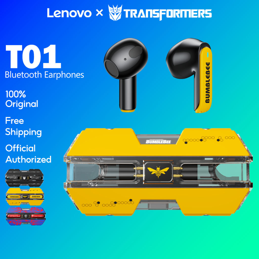 Transformers Tai Nghe bluetooth 5.3 tf-t01 tws Cảm Ứng Thông Minh Kèm Mic