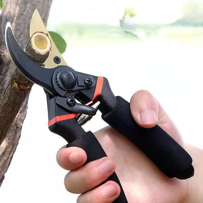 Kéo cắt tỉa cây cảnh chuyên nghiệp tiện lợi Kéo làm vườn thực vật Máy cắt tỉa Thiết kế bỏ qua SK5 Công cụ bằng thép SUNTREE