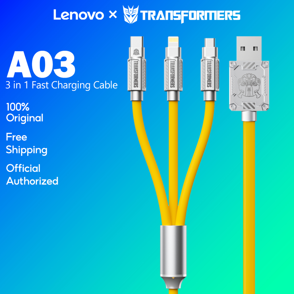 Transformers Cáp Sạc Nhanh tf-a03 3 Trong 1 micro usb 120cm Chất Lượng Cao