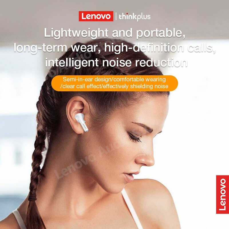Tai nghe không dây lenovo xt97 hifi 9d tws Chống Nước Có mic Cho oppo realme xiaomi