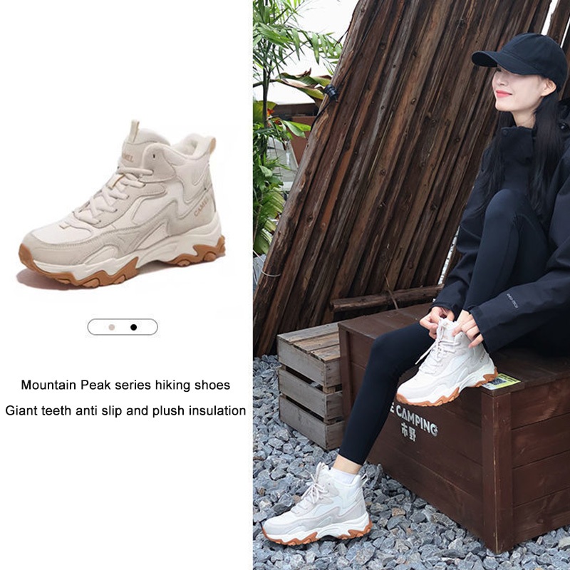 Giày Leo Núi Siêu Nhẹ Chống Trượt Chống Thấm Nước Dành Cho Nữ