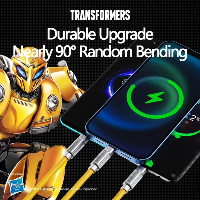 Transformers Cáp Sạc Nhanh tf-a03 3 Trong 1 micro usb 120cm Chất Lượng Cao