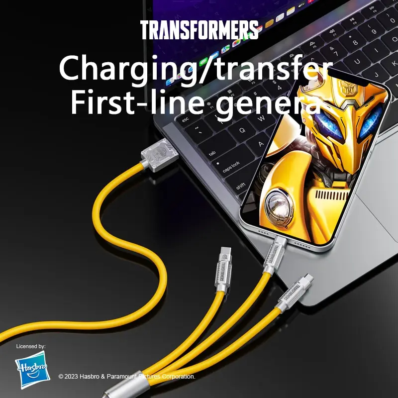 Transformers Cáp Sạc Nhanh tf-a03 3 Trong 1 micro usb 120cm Chất Lượng Cao