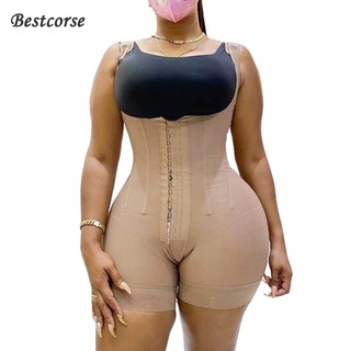 Áo nịt liền quần Bestcorse có móc xương cá định hình eo thon gọn dành cho nữ
