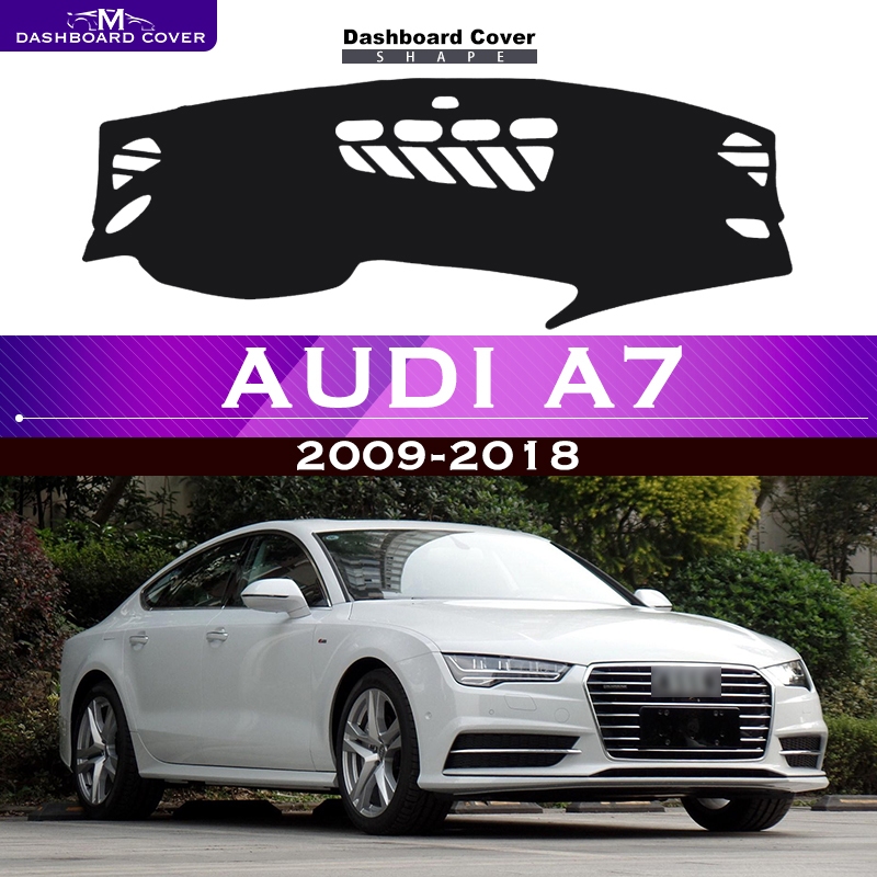 Dành Cho Xe Audi A7 S7 RS7 2009-2018 4G8 S-line Chống Trơn Trượt Bảng Điều Khiển Ô Tô Tránh Ánh Sáng