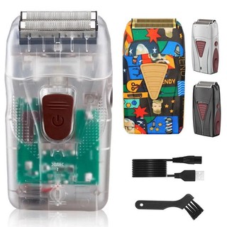 Máy Cắt Tóc Chuyên Nghiệp Với Lưỡi Dao Đôi Trong Suốt
