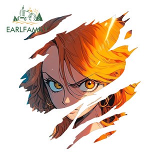 Miếng Dán Trang Trí Xe Hơi Họa Tiết Hoạt Hình One Piece 13Cmx11.4Cm Chống Thấm Nước / Trầy Xước