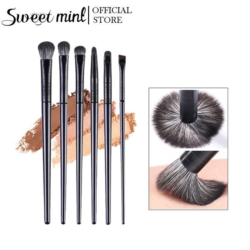 Set 6 Cọ Trang Điểm Mắt Chuyên Nghiệp Sweet mint