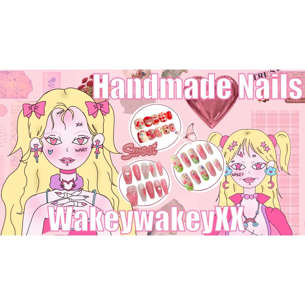 Hạt Kim Cương Mắt Mèo Nâu Làm Móng Thủ Công Dài Trung Bình