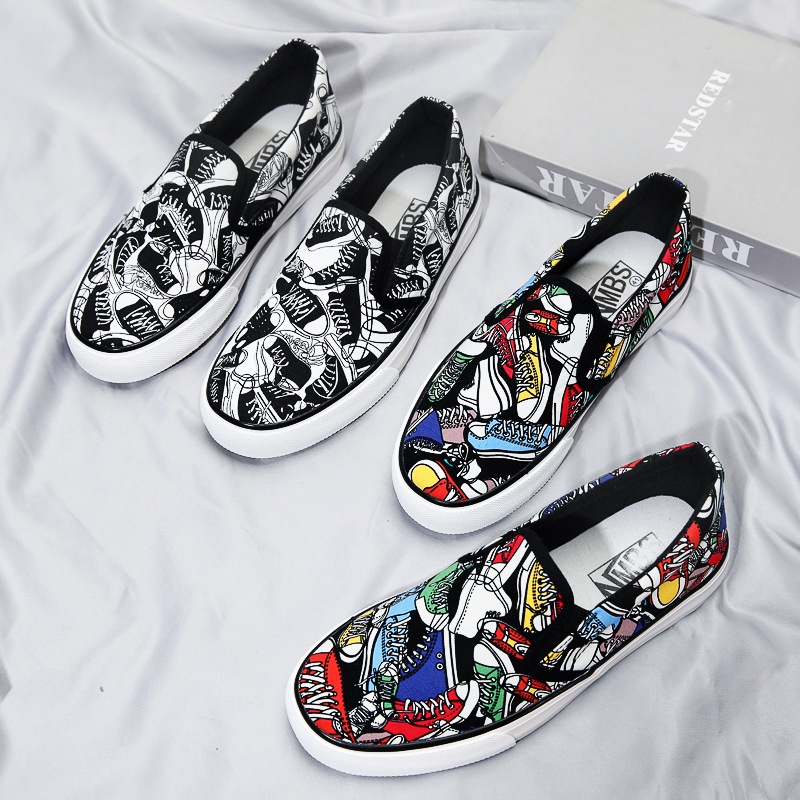 One more shoes⭐Giày Lười Vải Thời Trang Dành Cho Nam