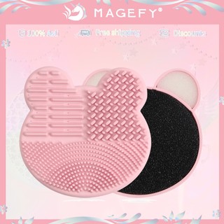 Vệ Sinh Cọ Trang Điểm MAGEFY Sử dụng ướt và khô