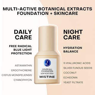 MISTINE Kem Nền 3ml + Kem Nền 15ml