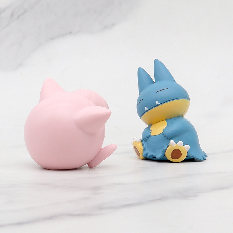 Bộ 6 Mô Hình Nhân Vật pokemon 5cm Trang Trí Bàn Làm Việc