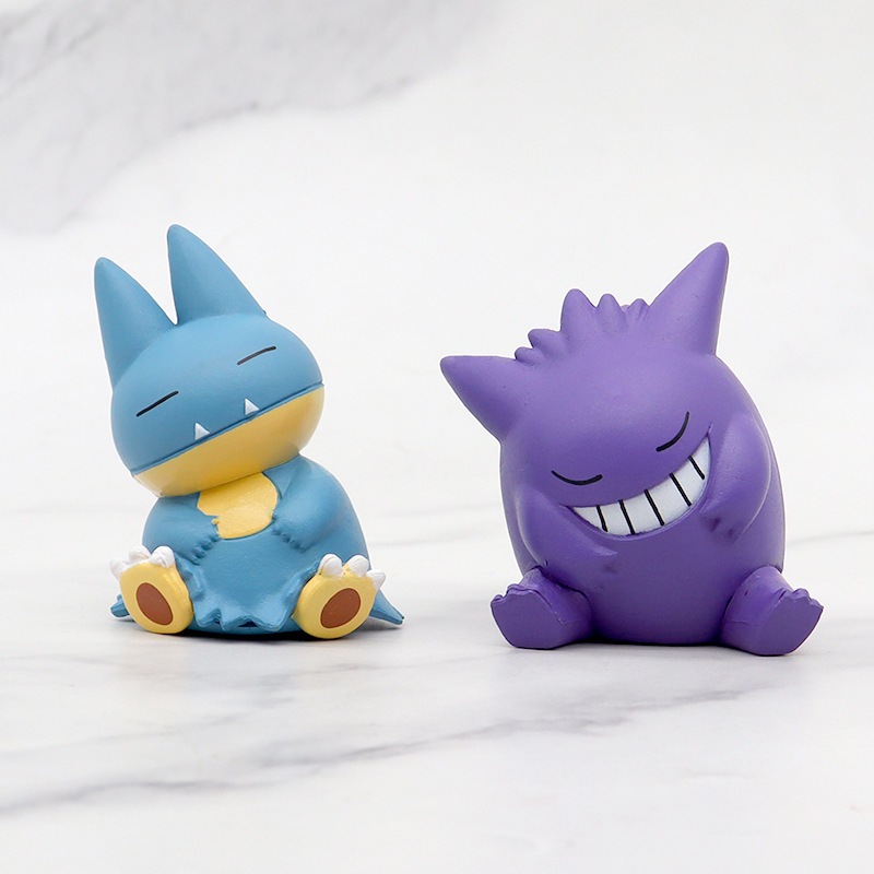 Bộ 6 Mô Hình Nhân Vật pokemon 5cm Trang Trí Bàn Làm Việc