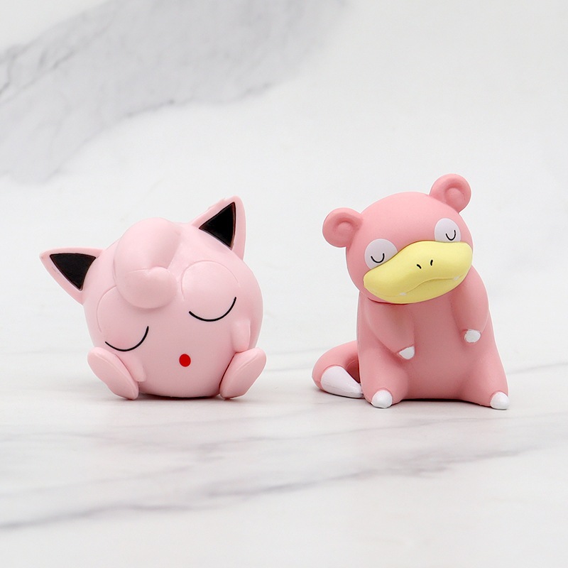 Bộ 6 Mô Hình Nhân Vật pokemon 5cm Trang Trí Bàn Làm Việc